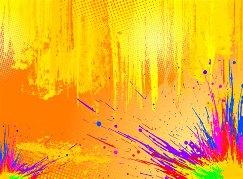 Color Splash Vector Background Vector Art And Graphics