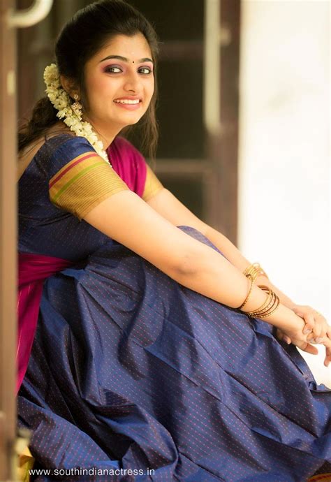 Silk Half Saree Saree Photoshoot South Indian Actress Indian