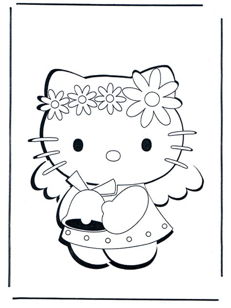 Hello kitty 25 ausmalbilder für kinder. Ausmalbilder zum Ausdrucken: Hello Kitty Ausmalbilder