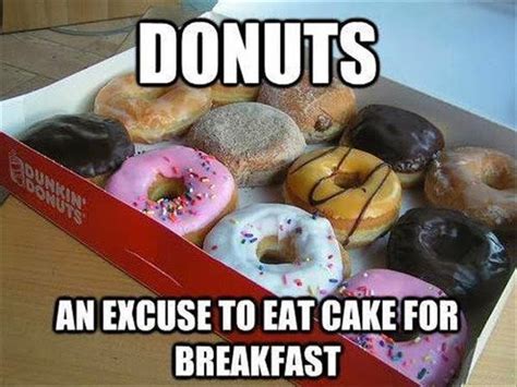 Funny Pictures Donut Humor Breakfast Cake Food