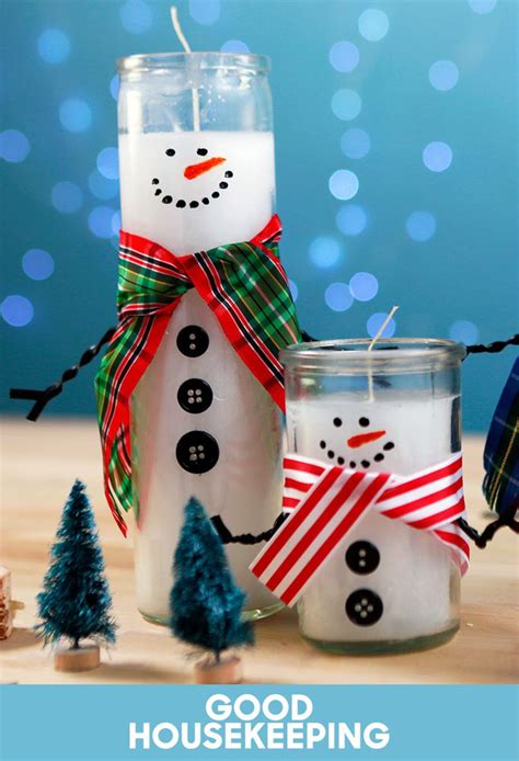 How To Turn Dollar Store Candles Into Adorable Snowmen Holiday Diy Ts