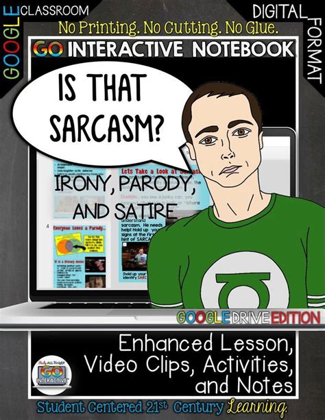 Sarcasm Irony Satire And Parody Go Interactive Digital Google
