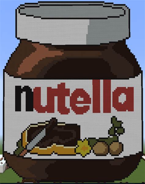 Nutella Pixel Art Pixel Art Pixel Art Images And Photos Finder