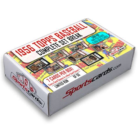 Routine baseball coupon routine baseball existing user promo code get upto 80% off on all orders with routine baseball mystery box discount code. 1956 Topps Baseball Complete Set Break Mystery BOX - 7 ...