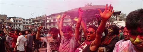 Holi Festival Phagu Purnima Nepal Mother House Treks Campinggear