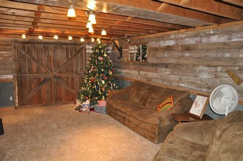 A Living Room Filled With Furniture And A Christmas Tree