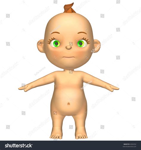 Illustration Baby Cartoon Nude Stock Illustration Shutterstock