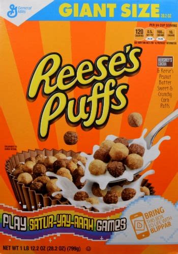 general mills reeses puffs cereal giant size 28 2 oz kroger