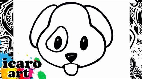 Dibujos para colorear de emojis son caras divertidas que expresan tristeza, alegría, ira, sorpresa, amor. como dibujar un emoji | how to draw emojis | perro ...