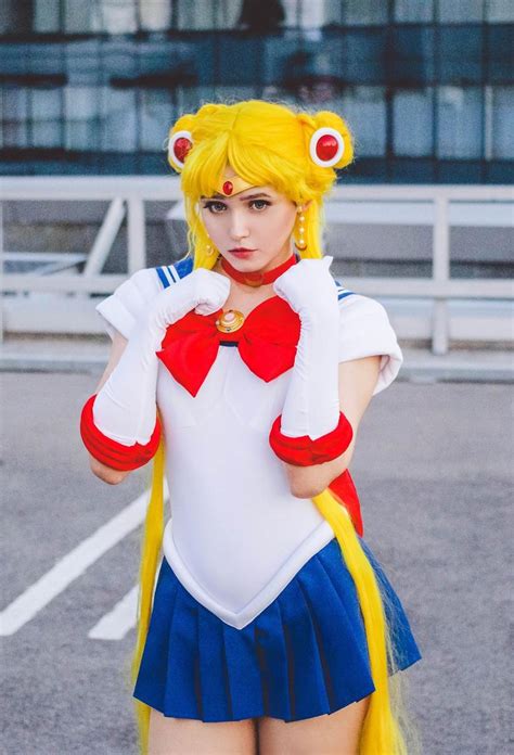 How to dress like sailor moon for cosplay and halloween [photo: Halloween costume, Sailor Moon cosplay costume, Sailor Moon Dress, Sailor Moon tiara, Sailor ...