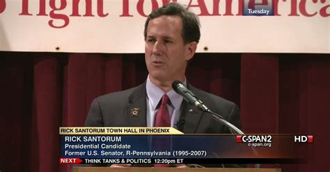 Rick Santorum Campaign Rally C