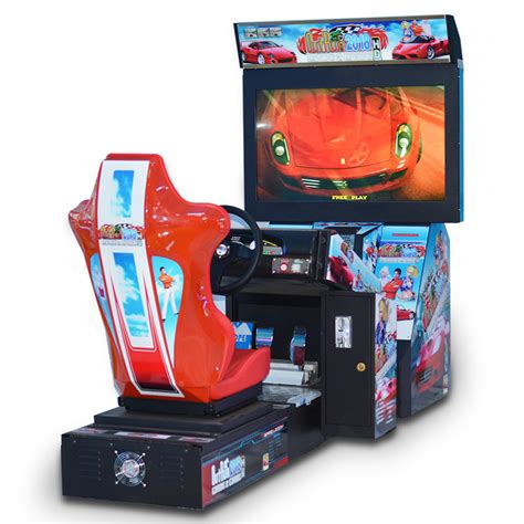 Hottest Luxury Version 42 Inch Outrun Simulator Arcade Racing Car Game