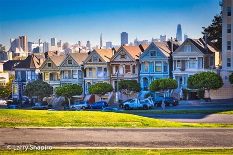 The Painted Ladies In San Francisco Larry Shapiro