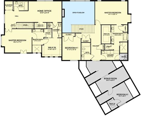 Exclusive Multi Generational Home Plan With Elevator And Ample Storage