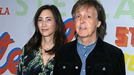 Paul McCartney and wife Nancy Shevell look so in love as they cuddle up ...