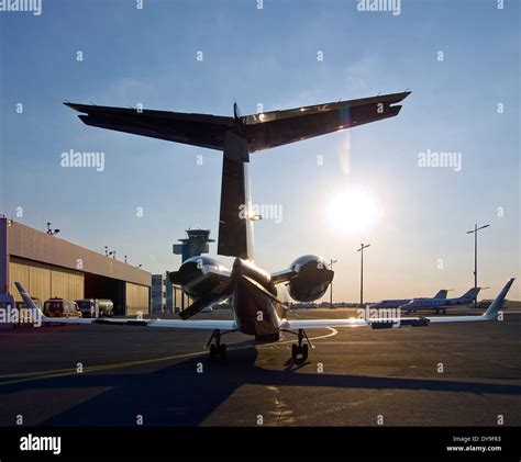 Nuremberg Airport Germany Stock Photo Alamy