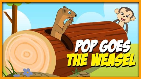 Pop Goes The Weasel Popular English Nursery Rhyme Youtube