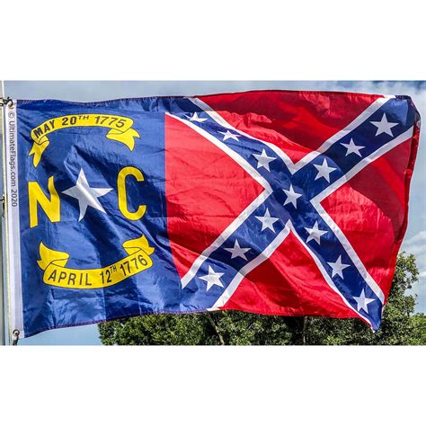 North Carolina Nc Rebel Flag May 20th 1775 April 12th 1776