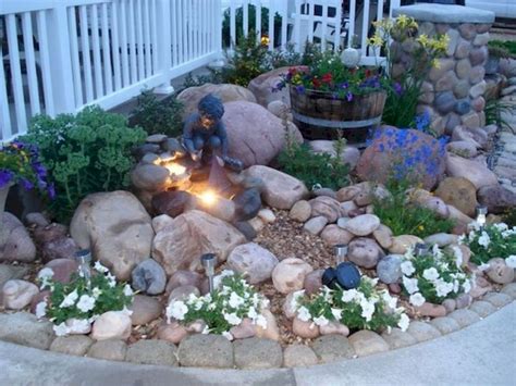 42 Gorgeous Small Front Yard Landscaping Ideas Rock Garden
