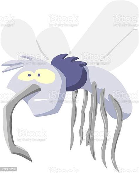 Flying Mosquito Gnat Insect Stock Illustration Download Image Now