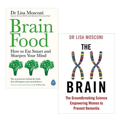 Lisa Mosconi Collection 2 Books Setbrain Food How To Eatthe Xx Brain