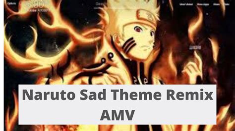Naruto Sad Theme Amv Youtube