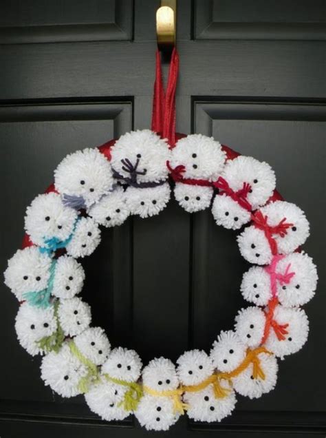 30 Easy Christmas Wreath Ideas For Kids To Make With Parents Kids