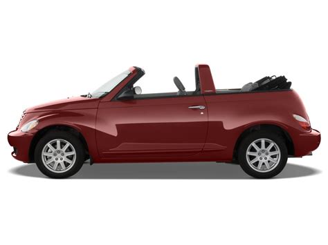 Image 2008 Chrysler Pt Cruiser 2 Door Convertible Side Exterior View