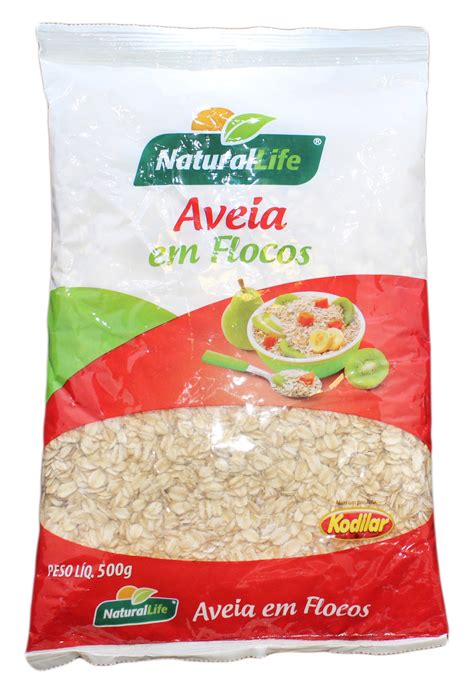 Aveia em Flocos g Natural Life Compre agora Nutrição Inteligente