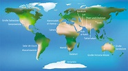 Wüsten Der Erde Karte - Landkarte