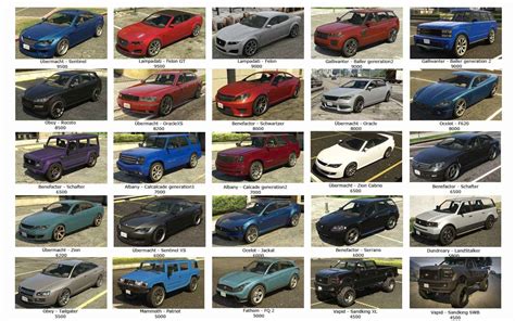 Visual Guide To Non Rare Gta Online Vehicles To Sell Gta Boom