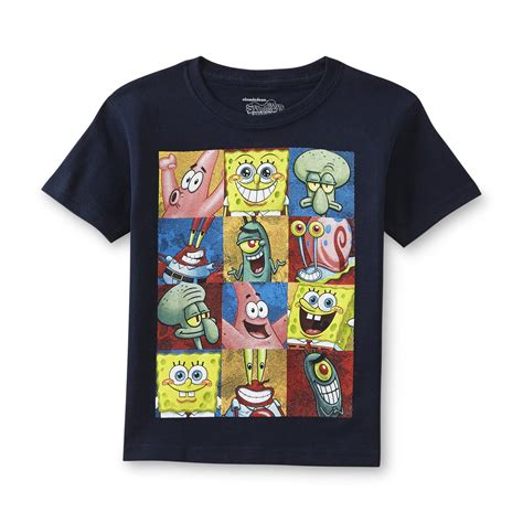 Nickelodeon Spongebob Squarepants Boys Graphic T Shirt