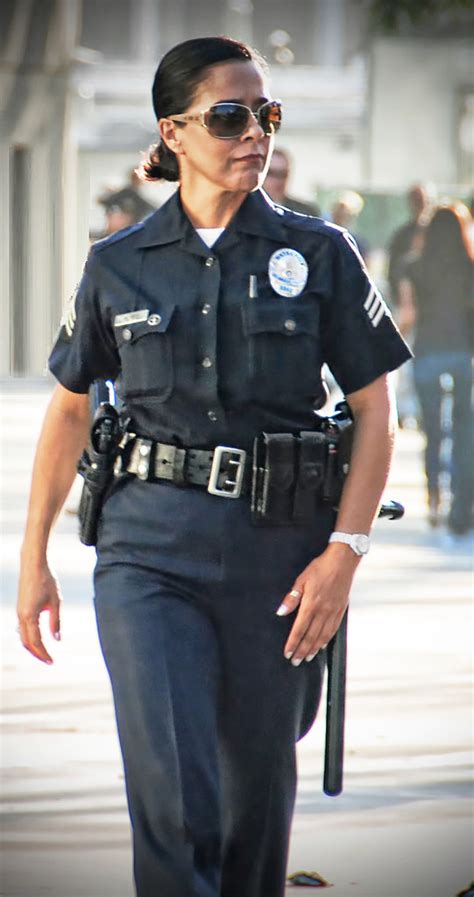 World Map Outline Black And White Lapd Officer Walking The Beat