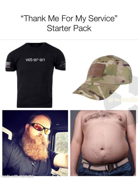 Pin By Cpt Crash On De Motivating Starter Pack Veteran Packing