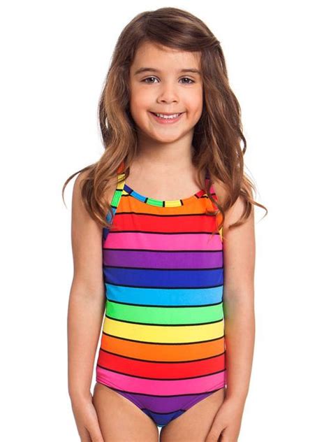 Funkita Rainbow Racer Toddler Girls One Piece Swimsuit