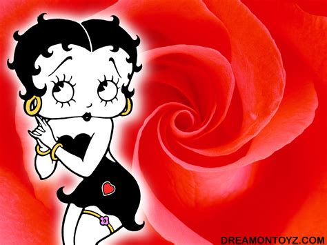 Free Download Betty Boop Pictures Archive Betty Boop Rose Backgrounds