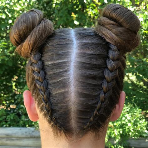 How To Do Space Buns With Braids Top Ideas