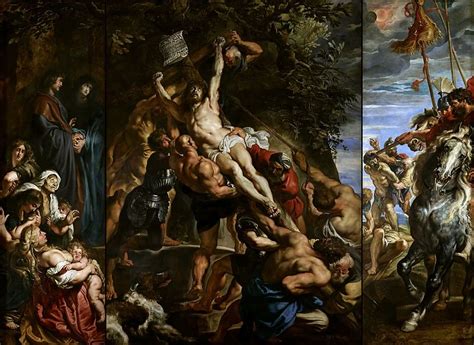 How to recognize baroque art rubens, the presentation of the portrait of marie de' medici anthony van dyck, charles i at the. Peter_Paul_Rubens_-_Raising_of_the_Cross_-_1610 - Indian ...