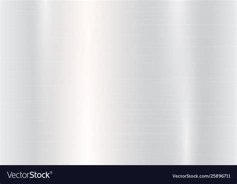 Metallic Silver Background Royalty Free Vector Image