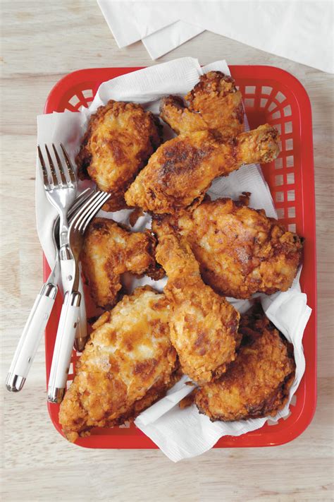 Now coated marinated chicken pieces in dry flour mixture and coat well. Best Deep-Fried Foods - Southern Living