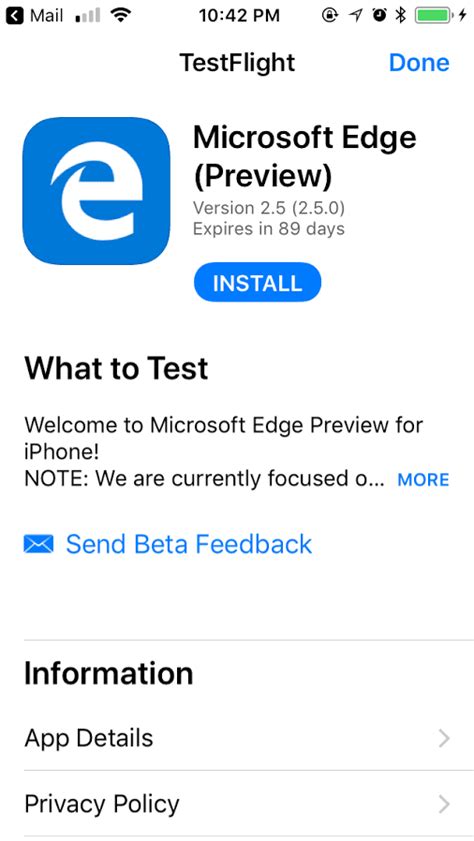 Cómo Comenzar A Probar La Vista Previa De Microsoft Edge En Ios