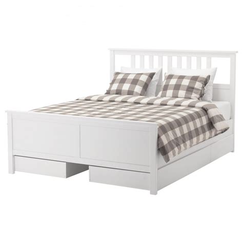 Slakt bed frame w storage slatted bedbase white twin ikea so weit. Hemnes Bett Grau 140x200 Gebraucht Ausklappbares Weiß ...