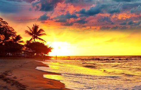 Paradise Beach Sunset Hd Wallpapers Top Free Paradise Beach Sunset Hd Backgrounds