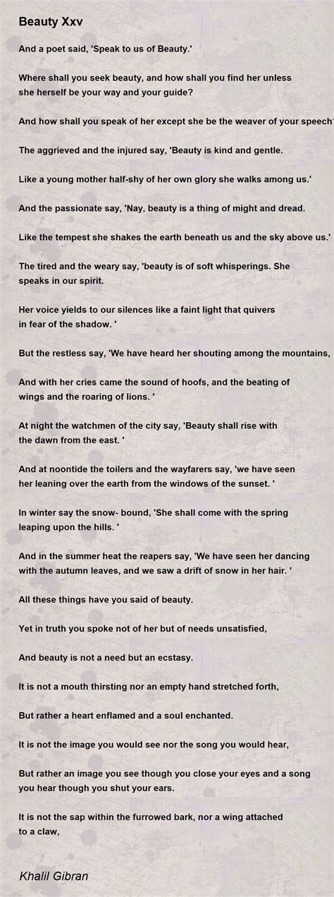 Beauty Poems Best Poems For Beauty