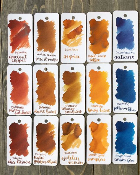 Diamine Guitar Inks — Mountain Of Ink Fountain Pen Ink Ink Pen And