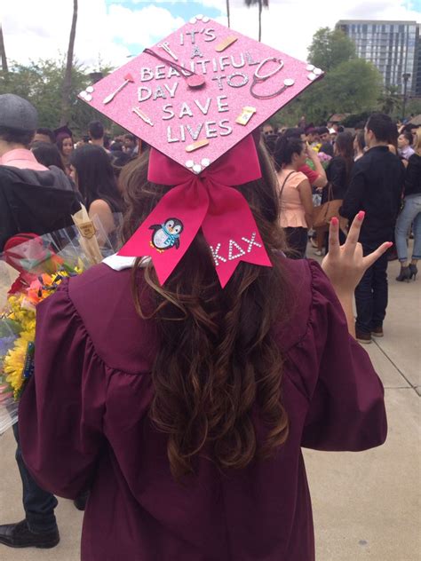 Mortar Board Graduation Cap Medical Class Of 2015 Greys Anatomy