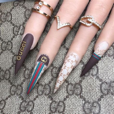 70 Trendy Designs Acrylic Nails To Try Once Gucci Nails Ideas Of