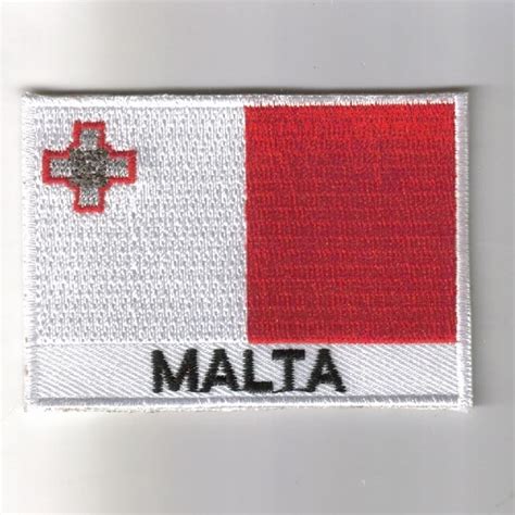 This is a preview image.to get your logo, click the next button. Malta embroidered patches - country flag Malta patches ...
