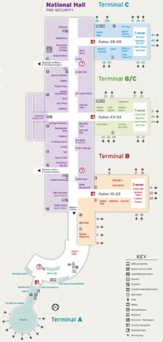 Ronald Reagan Washington National Airport Dca Terminal Guide