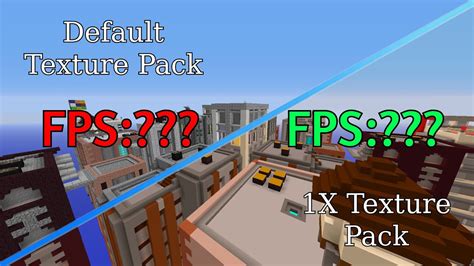 Do 1x Texture Packs Increase Your Fps Youtube